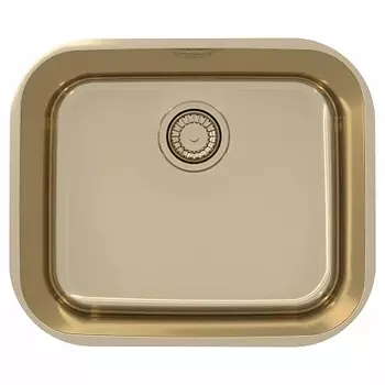 Мойка кухонная Alveus Variant Monarch 10 Bronze 480х400х180 нержавеющая сталь, с выпуском, без сифон