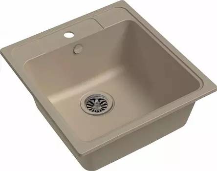 Мойка кухонная EWIGSTEIN Elegant 50 1-чаша 518*478 мм крем