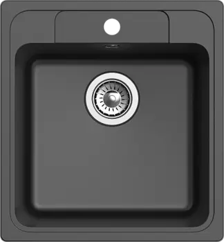 Мойка кухонная EWIGSTEIN Elegant 50 1-чаша 518*478 мм антрацит