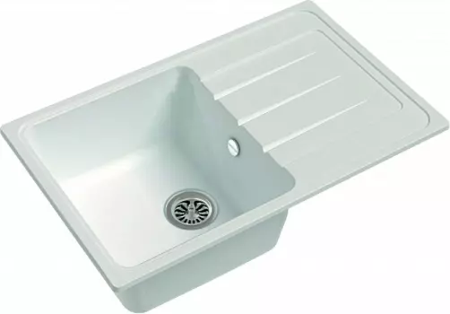 Мойка кухонная EWIGSTEIN Elegant 50F 1-чаша + крыло 762*480мм иней