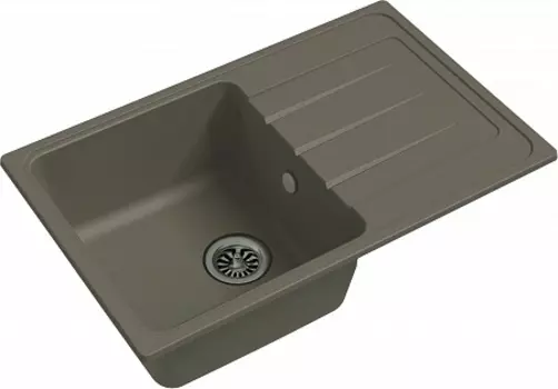 Мойка кухонная EWIGSTEIN Elegant 50F 1-чаша + крыло 762*480мм темно-бежевый