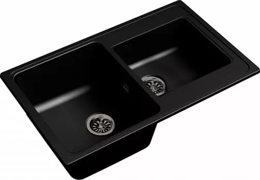 Мойка кухонная EWIGSTEIN Elegant 80D 2-чаш 780*480 антрацит