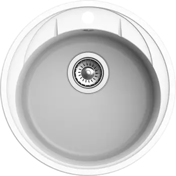 Мойка кухонная EWIGSTEIN Elegant R45 1-чаша D-484мм иней