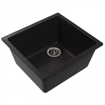 Мойка кухонная EWIGSTEIN EW-5038 подстольный монтаж 1-чаша 560*440 черный