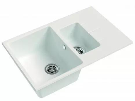 Мойка кухонная EWIGSTEIN Gerd 60KF 1,5-чаши + крыло 780*500мм иней