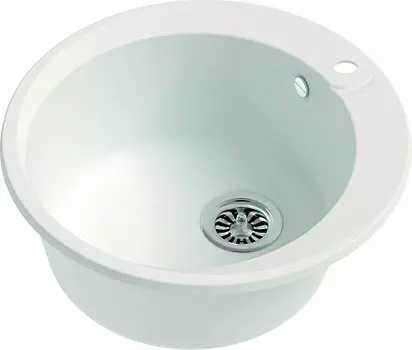 Мойка кухонная EWIGSTEIN Rund 45 1-чаша D-500мм иней