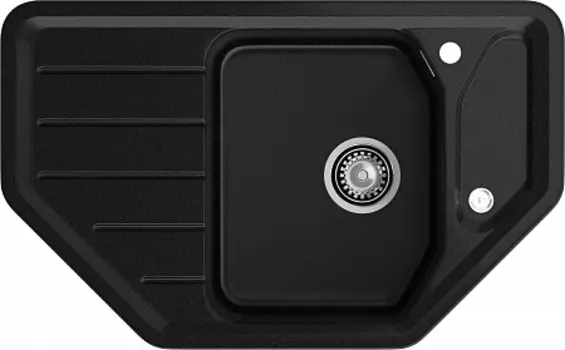 Мойка кухонная GranFest Corner GF-C800E черный