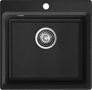 Мойка кухонная GranFest LEVEL 510 1-чаш 510*500 графит