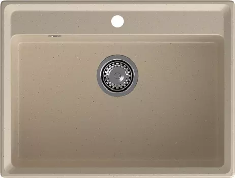 Мойка кухонная GranFest LEVEL 660 1-чаш 660*500 кашемир