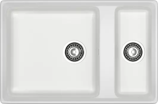 Мойка кухонная GranFest LEVEL GF-LV-760K 1.5-чаши 760*500мм иней, мрамор