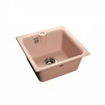 Мойка кухонная GranFest Practic GF-P420 светло-розовый