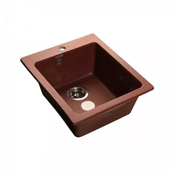 Мойка кухонная GranFest Practic GF-P505 красный марс