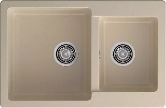 Мойка кухонная GranFest Practic GF-P780K кашемир
