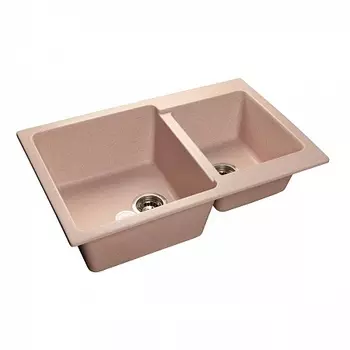 Мойка кухонная GranFest Practic GF-P780K светло-розовый