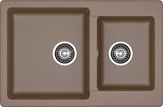 Мойка кухонная GranFest Practic GF-P780K терракот