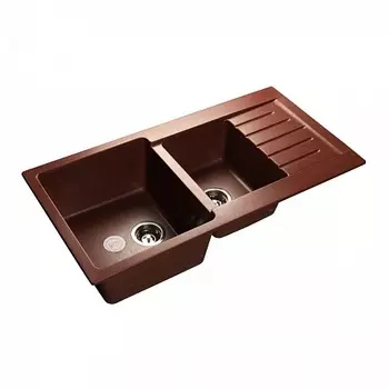 Мойка кухонная GranFest Practic GF-P980KL красный марс