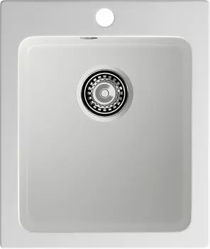 Мойка кухонная GranFest PRACTIK GF-P-505 1-чаш. 505*427мм иней, мрамор