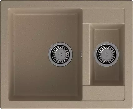Мойка кухонная GranFest Quadro GF-Q610K песочный