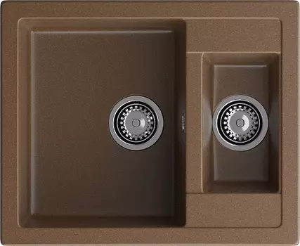 Мойка кухонная GranFest Quadro GF-Q610K терракот
