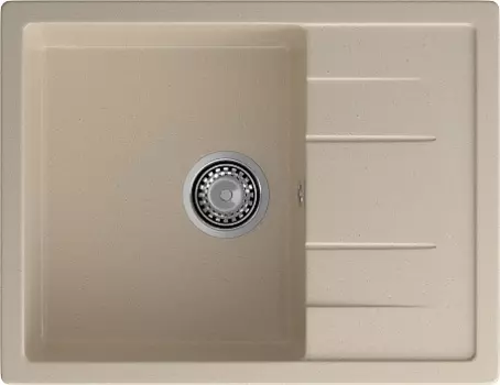 Мойка кухонная GranFest Quadro GF-Q650L кашемир