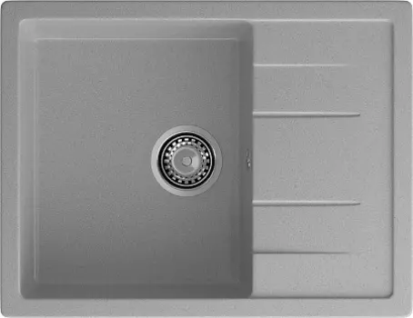 Мойка кухонная GranFest Quadro GF-Q650L серый