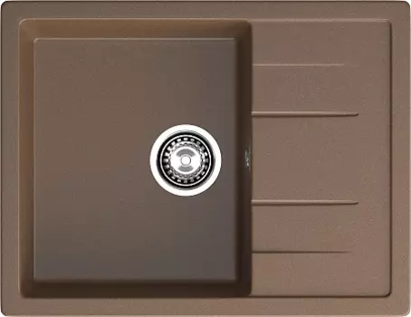 Мойка кухонная GranFest Quadro GF-Q650L терракот