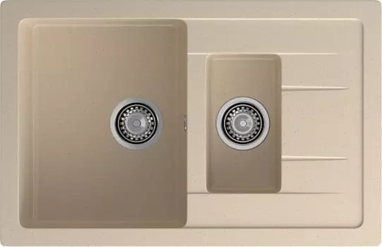 Мойка кухонная GranFest Quadro GF-Q775KL кашемир