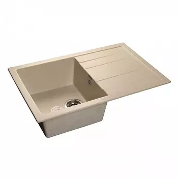 Мойка кухонная GranFest Quadro GF-Q780L белый