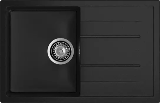 Мойка кухонная GranFest Quadro GF-Q780L черный