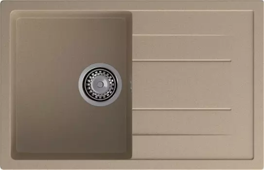 Мойка кухонная GranFest Quadro GF-Q780L песочный