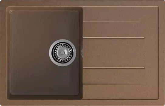 Мойка кухонная GranFest Quadro GF-Q780L терракот