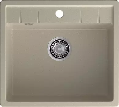 Мойка кухонная GranFest QUADRO GF-Q-561 1-чаш. 560*500 мм топаз