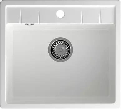 Мойка кухонная GranFest QUADRO GF-Q-561 1-чаш. 560*500 мм иней