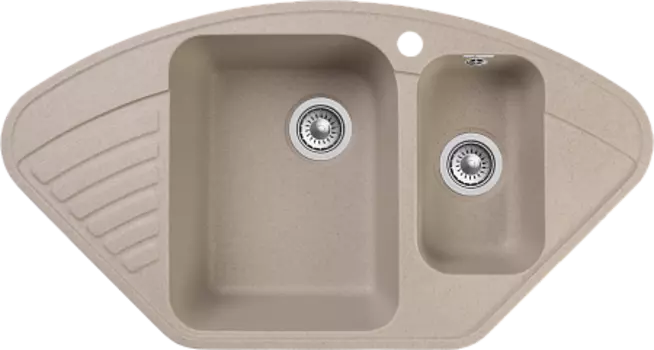 Мойка кухонная GranFest QUARZ GF-Z14 угл.1,5 чаш. 930*500 (песок)