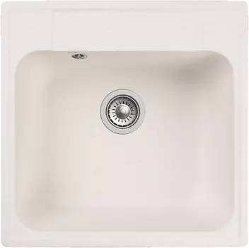 Мойка кухонная GranFest QUARZ GF-Z48 1-чаш. 480*480 (белый)