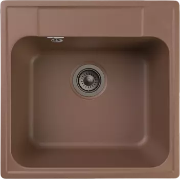 Мойка кухонная GranFest QUARZ GF-Z48 1-чаш. 480*480 (терракот)