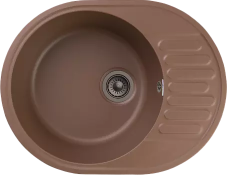 Мойка кухонная GranFest QUARZ GF-Z-58 чаша+кр 620*480 (терракот)