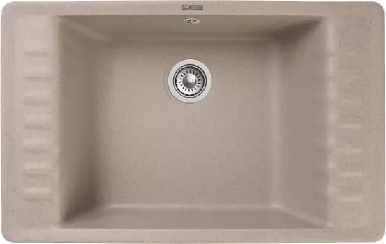 Мойка кухонная GranFest QUARZ GF-ZW-71 чаша+кр 760*480 (песок)