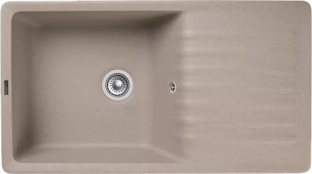 Мойка кухонная GranFest QUARZ GF-ZW-73 чаша+кр 860*480 (песок)