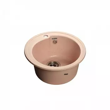 Мойка кухонная GranFest Rondo GF-R450 светло-розовый