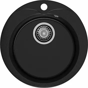 Мойка кухонная GranFest Rondo GF-R480 черный