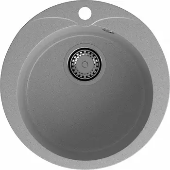 Мойка кухонная GranFest Rondo GF-R480 серый