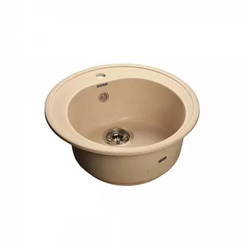 Мойка кухонная GranFest Rondo GF-R510 бежевый
