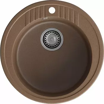 Мойка кухонная GranFest Rondo GF-R520 терракот