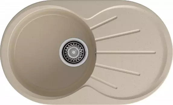 Мойка кухонная GranFest Rondo GF-R750L кашемир