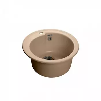 Мойка кухонная GranFest RONDO GF-R-450 D=443 мм топаз, мрамор