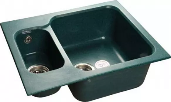 Мойка кухонная GranFest Standart GF-S615K зеленый