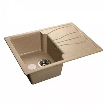 Мойка кухонная GranFest Standart GF-S680L песочный