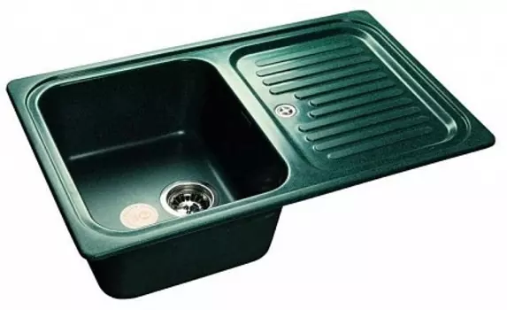 Мойка кухонная GranFest Standart GF-S780L зеленый