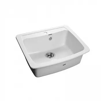 Мойка кухонная GranFest STANDART GF-S-605 1-чашa 605*515 мм иней, мрамор